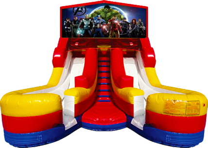 Double Splash 16' Slide Avengers Double Splash 16' Slide Avengers