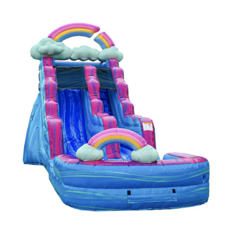 Double Rainbow 16 Ft Waterslide Double Rainbow 16 Ft Waterslide