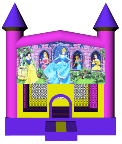 Disney Princess Castle13x13 Bouncer