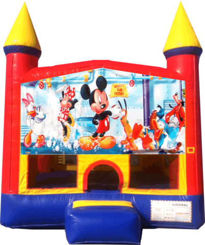 Mickey Mouse Castle13x13 Bouncer