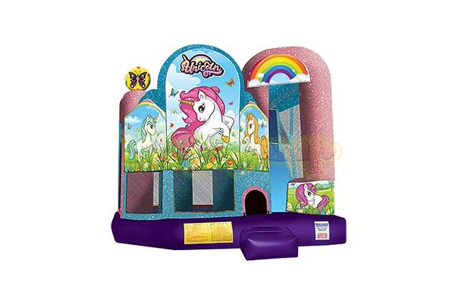 Unicorn Slide Bounce House Unicorn Slide Bounce House