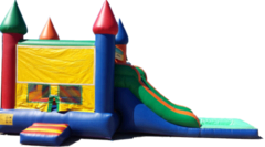 Castle Water Slide Bounce House with Pool 102