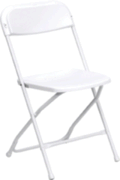 White Chairs $2.50