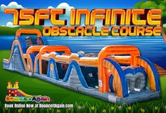 75FT infinite Obstacle Course wet/dry