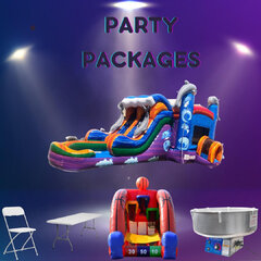 Dolphin dual lane wet/dry party package 