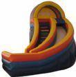 18ft Multicolor Curve DRY Slide