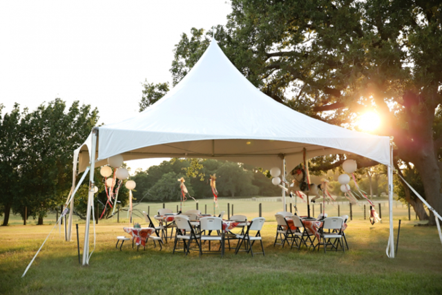 Tent(1), Chair(32), & Table(4) Package Tent(1), Chair(32), & Table(4) Package