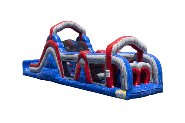 40ft American Rush Obstacle Course Dry 40ft American Rush Obstacle Course Dry