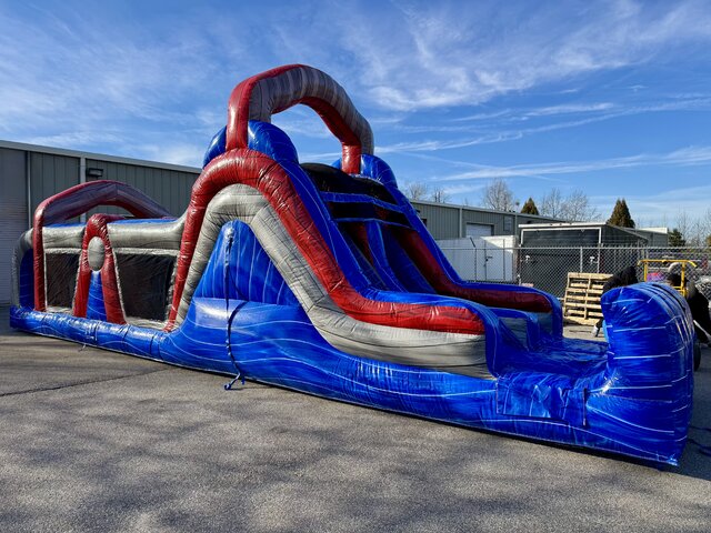 40ft American Rush Obstacle Course Dry 40ft American Rush Obstacle Course Dry