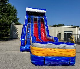 FireBlast Double Lane Dry Slide XL