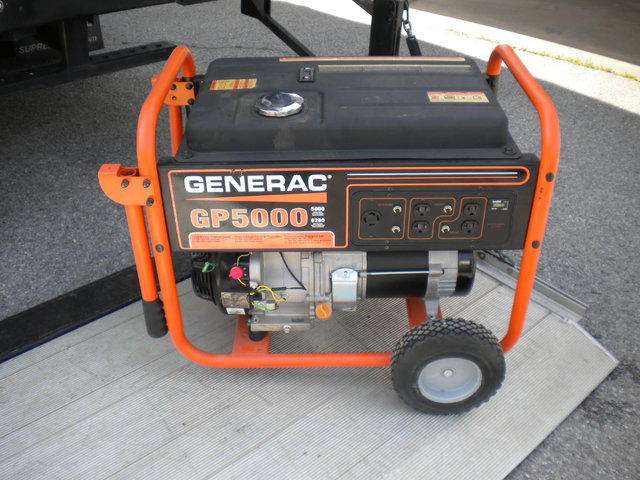 Generator with gas