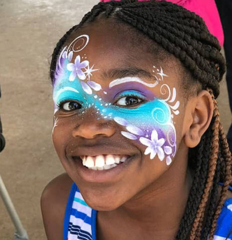 STAND ALONE: Facepainting Package Face Painting (includes glitter or gems on face) $275 for 10 guests/$15 per extra guest: STAND ALONE: Facepainting Package Face Painting (includes glitter or gems on face) $275 for 10 guests/$15 per extra guest: