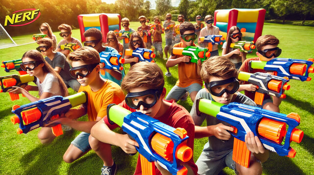 Nerf Battle Nerf Battle