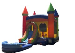 Wet/Dry 14’ water slide and bounce house combo
