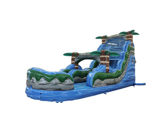20 FT. TROPICAL BLUE THUNDER WATER SLIDE 20 FT. TROPICAL BLUE THUNDER WATER SLIDE