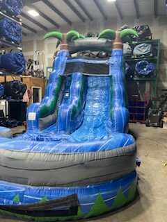 16ft Blue Crush Water Slide! 