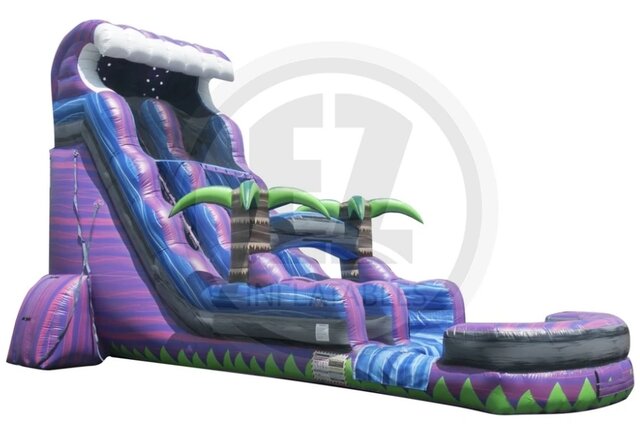 22ft purple crush water slide! 22ft purple crush water slide!