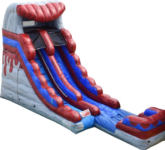 16ft Red Hot Water Slide! 16ft Red Hot Water Slide!
