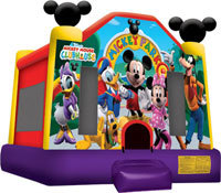A Mickey Mouse Bounce House