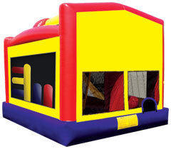 Train 5in1 combo bounce house