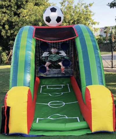 Soccer Challenge Inflatable Game Soccer Challenge Inflatable Game