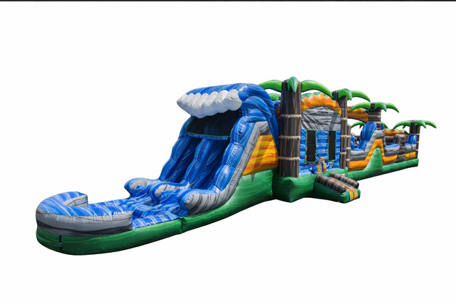 65’ Island Rush Obstacle Course 65’ Island Rush Obstacle Course