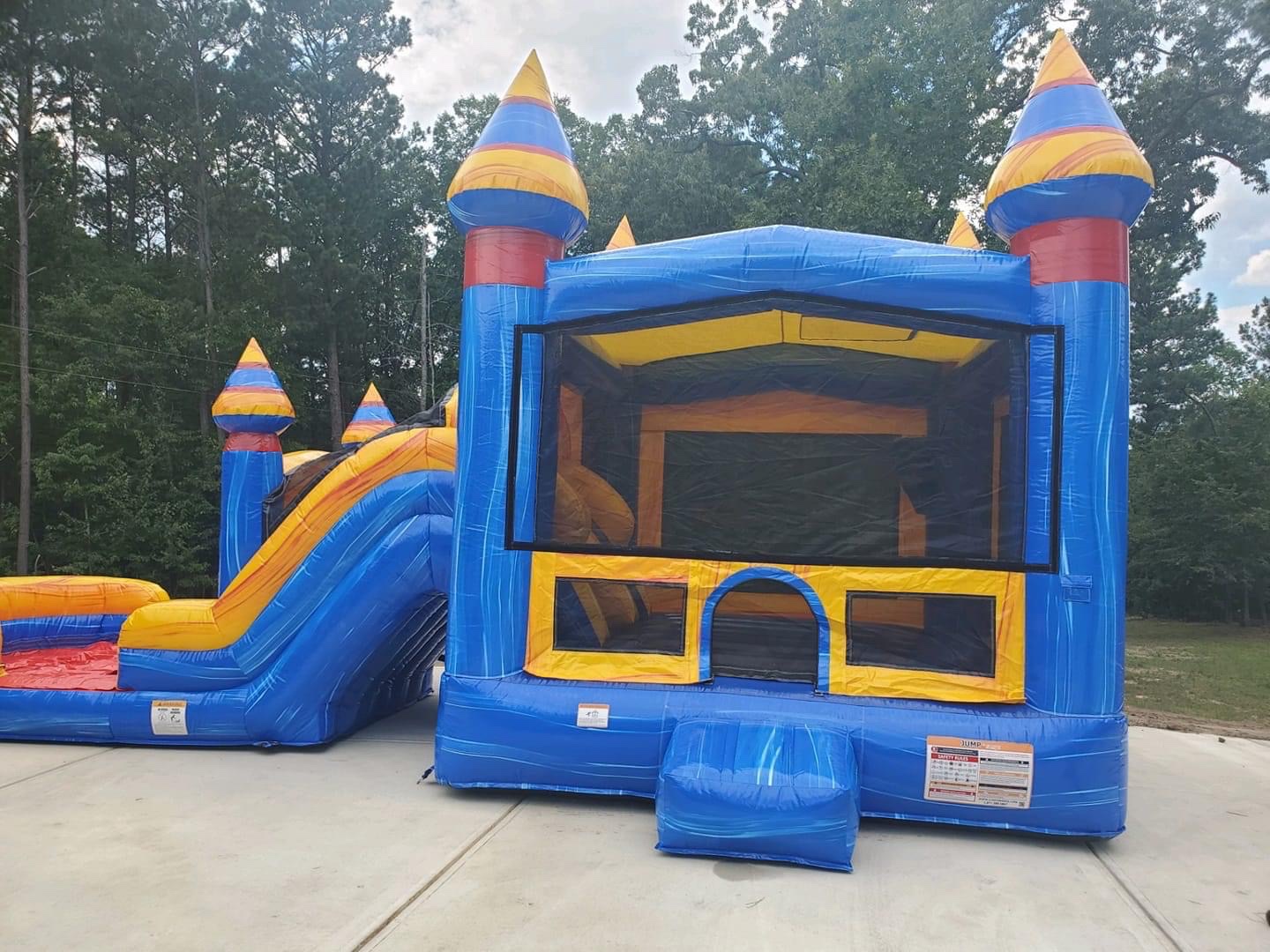Melting Arctic Bounce House Water Slide Combination Fun Biloxi Bounce House & Water Slides