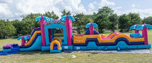 64' Tropic like its Hot Obstacle Combo Wet/ Dry 64' Tropic like its Hot Obstacle Combo Wet/ Dry