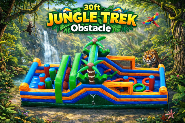 30ft Jungle Trek Sports Obstacle 30ft Jungle Trek Sports Obstacle