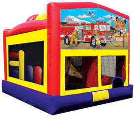 Fireman Combo 5 Bounce House