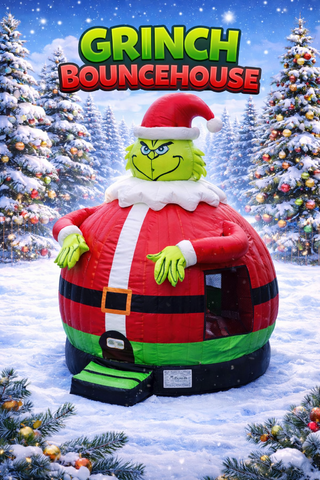 Grinch Santa Bounce House Grinch Santa Bounce House