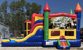 Dinosaurs Combo Bounce House Dinosaurs Combo Bounce House