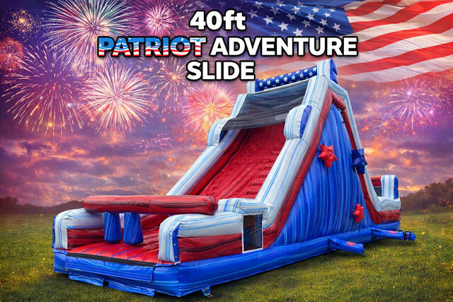 40ft Patriot Adventure Slide 40ft Patriot Adventure Slide
