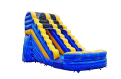 16 FT MELTING ARCTIC WATER SLIDEBest for ages 4+Size 24'L X 13'W X 16'H