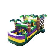 30 Ft Palm Beach Obstacle Bounce HouseBest ages 2+Size 30L X 13W X 16H