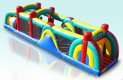 40 FT Obstacle CourseBest ages 4+Size 40L X 13W X 14H 