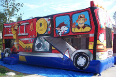 Fire Truck ComboBest for ages 2+Size 31'L X 12'W X 12'H 