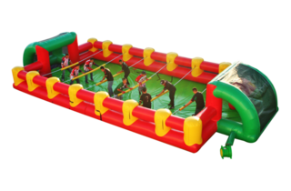 <b><font color='red'><b>Human Foosball</b></font><b><br><small>Best for ages 4+<br></small></b></b>