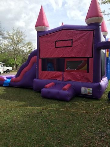Pink Castle Wave Combo Waterslide Pink Castle Wave Combo Waterslide