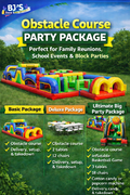 Obstacle Course Party Package Obstacle Course Party Package