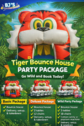 Tiger bounce house packages Tiger bounce house packages