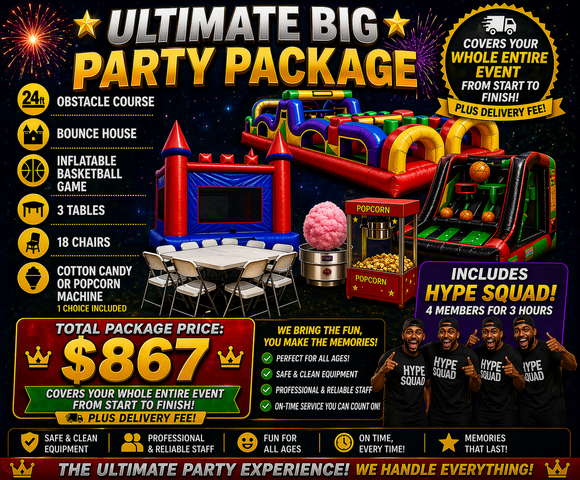 Ultimate Big Party Package Ultimate Big Party Package