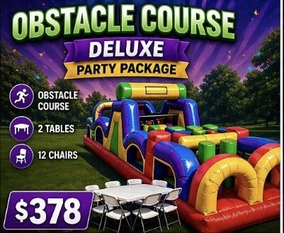 Obstacle Course Deluxe Package Obstacle Course Deluxe Package