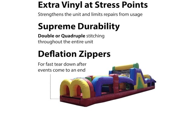 Obstacle courses 42' Dual Lane Obstacle courses 42' Dual Lane