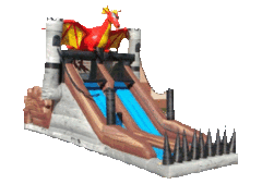 Medieval Mayhem Double Lane Dragon Slide (Option 8)