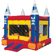 Rocket Jumping Castle