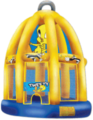 Tweety Bird Cage Bounce House