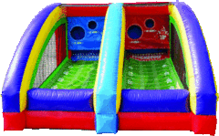 Football Toss Carnival Game Football Toss Carnival Game