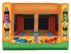 Indoor Crayon Bounce House Indoor Crayon Bounce House