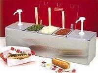Hot Dog Condiment Container